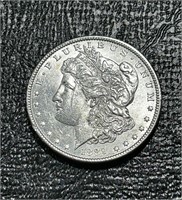 1889 US Morgan Silver Dollar BU