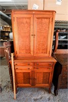 Lighted Doctors Office Apothecary Cabinet With