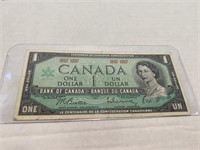 1867-1967 Canada 1 Dollar Bill