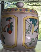 ORIENTAL COVERED GINGER JAR