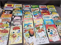 37 comic books.   $1.50 to $1.95.  Walt Disney