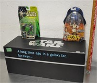 Star Wars action figures, empty box, see pics