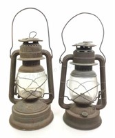 (2) Vintage Lanterns, Deitz, Nier