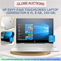 HP ENVY TOUCH LAPTOP(GEN-8 i5, 8-GB, 250-GB)