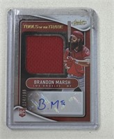 BRANDON MARCH SIGNED PATCH CARD