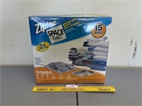 New! Sealed Ziploc Vacuum Seal 15 Bag Super V