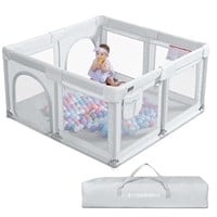ANGELBLISS Baby Playpen  Large Baby Playard  Indoo