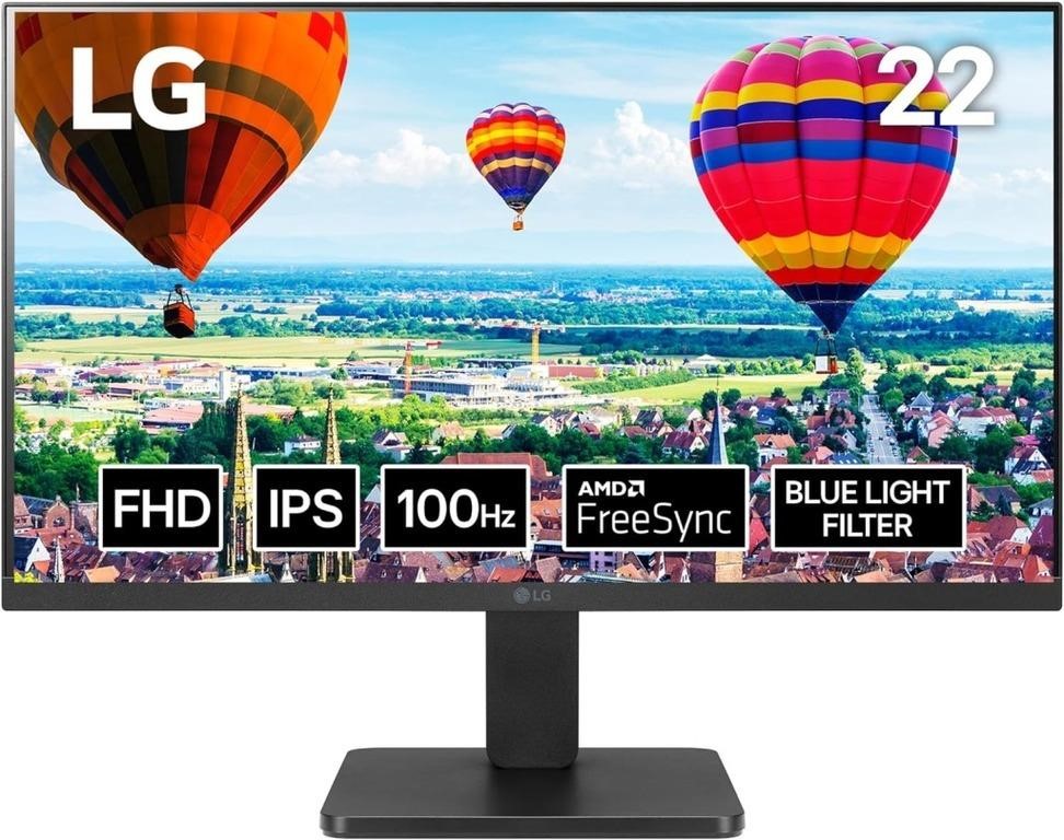 LG 22MR41A 22” Full HD VA Monitor with AMD