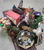 Lot of Christmas Decor- Ornaments, Wreaths++