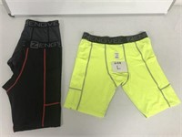 ZENGVEE MEN'S CYCLING BOXER 3PCS SIZE LARGE