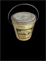 Vintage Metal/ Tin Antique Gallon bucket