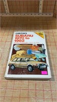 Chilton Subaru, repair manual