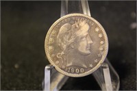 1900 Barber Silver Quarter