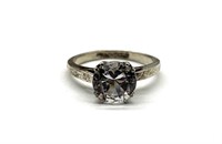 ‘Sterling’ Marked Ring Size 7
(Size as judged by