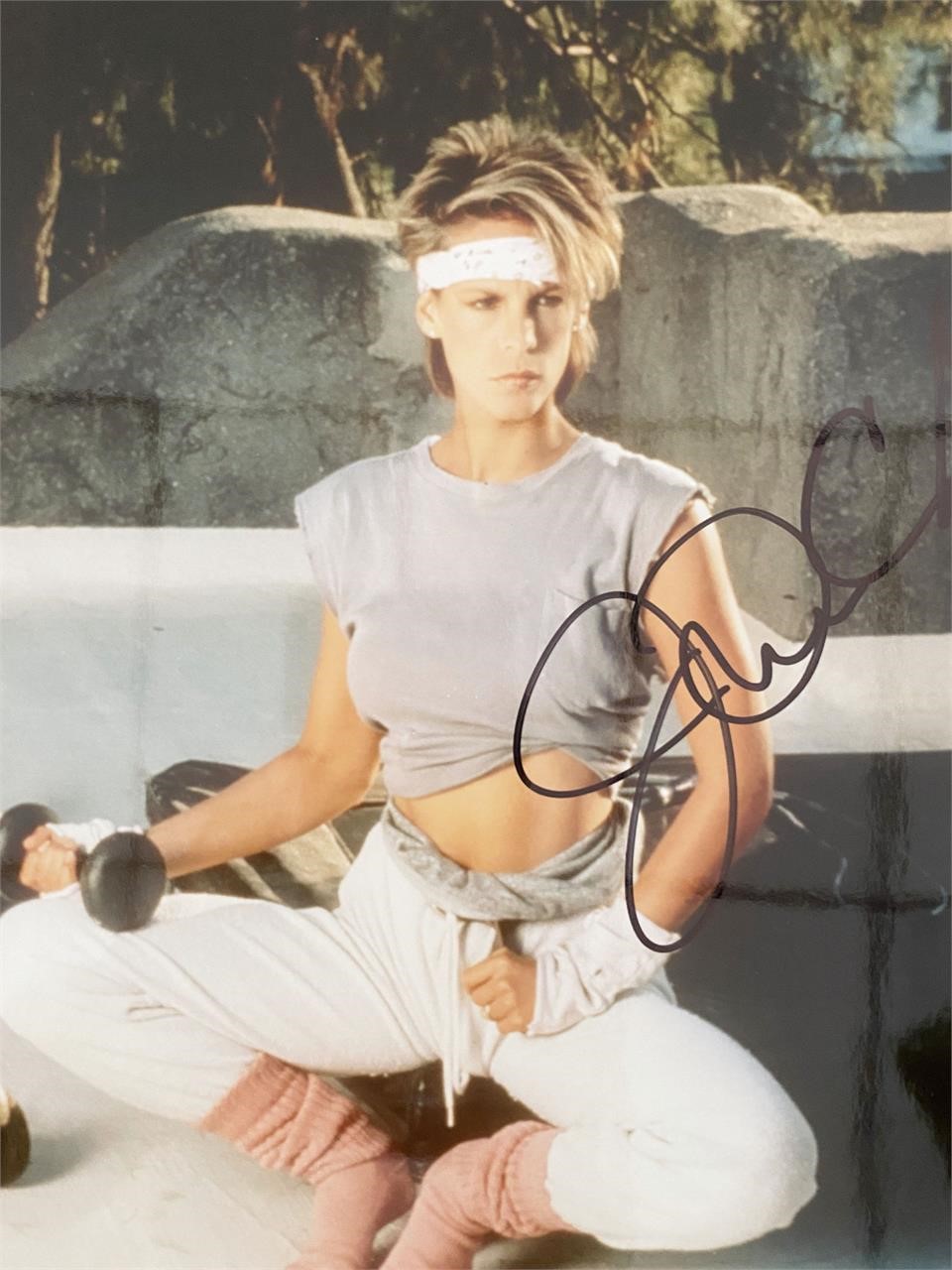 Jamie Lee Curtis signed photo