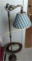 Bridge Floor Lamp, Bubble Glass Oval Picture