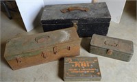 Vintage Tool Boxes - E