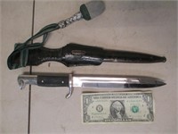 Vintage WKC Bayonet Knife w/ Sheath - Possibly