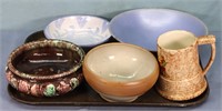 5pc. Pottery Bowls & Mug