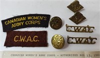 Canadian Women's Army Corps Badges & Patches