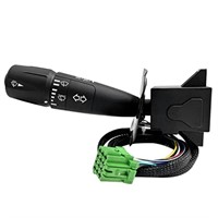 Blrack Turn Signal Switch with 8-Wire Compatible