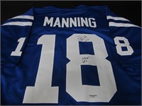 COLTS PEYTON MANNING SIGNED JERSEY GAA COA