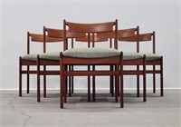 Set 6 HW Klein Bramin Danish Teak Dining Chairs