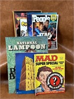 Movie Magazines, Comic Drawing Books