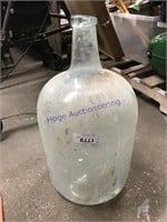 GLASS WATER JUG- CHIPPED