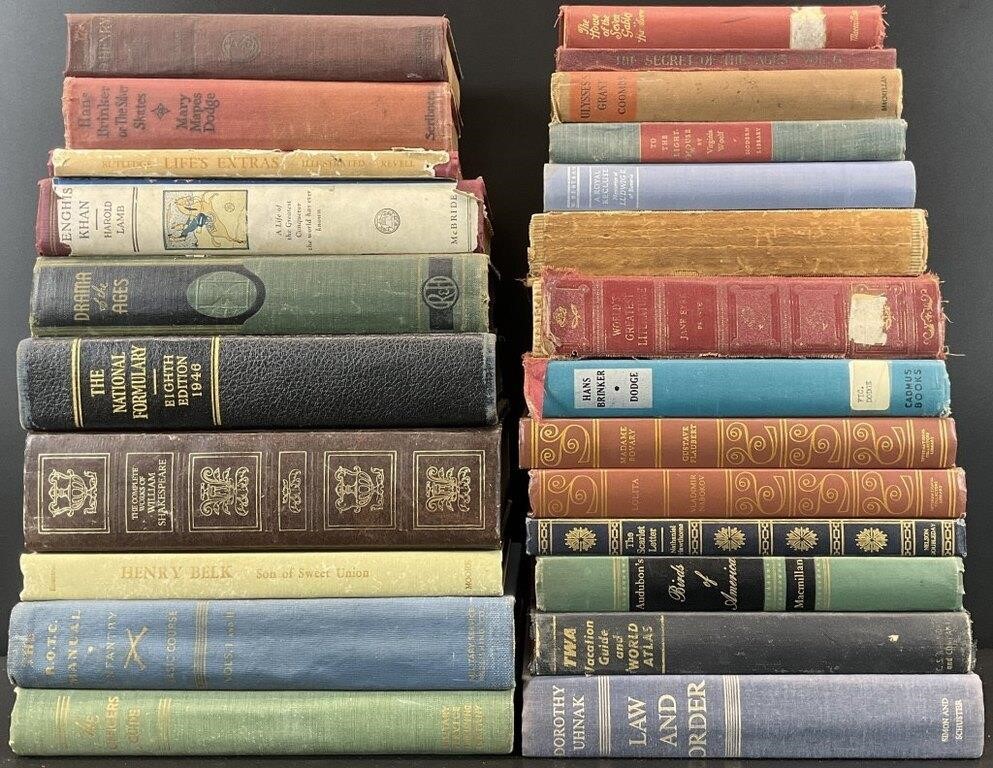 Antique & Vintage Book Collection