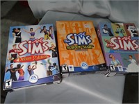 Lot of 3 Sims Games