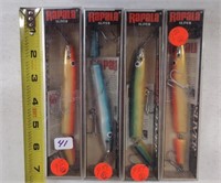 4 Rapala fishing Lures SL-13-new in pkgs.