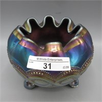 Nwood purple Beaded Cable rosebowl