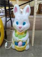 Easter bunny blow mold