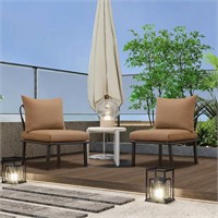 Domi Outdoor Chairs Set of 2 with Removable