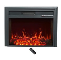 C-Hopetree 28 Inch Wide Electric Fireplace
