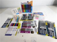 Assorted Writing & Drawing Supplies