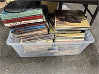 Massive Tote of Records-Tote included