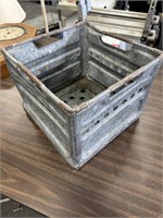 Antique Pinkerton's Seabest Metal crate