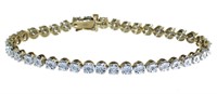 Brilliant 1/2 ct Diamond Tennis Bracelet