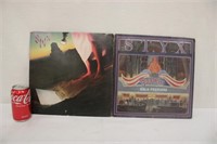 1979 Pair of Styx LPs ~ READ