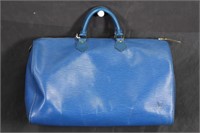 Louis Vuitton Blue Speedy Bag