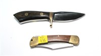 2-Knives: D.A. Holland No. 181 knife with 3 1/4"
