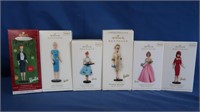 6 Barbie Hallmark Keepsake Ornaments