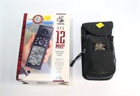 Garmin GPS 12 map device with carrying case,