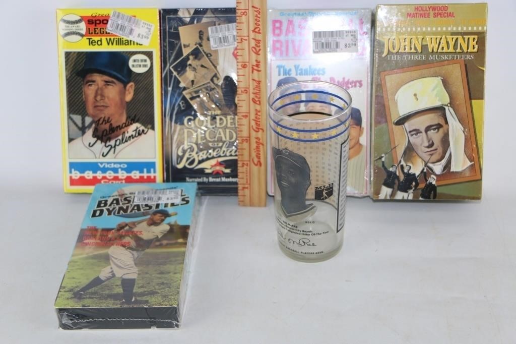 Baseball Lover's VHS Collection and More