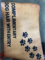 Complimentary Dog Hair with Entry Doormat (24" x