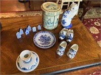 Collection of Assorted Delftware Items