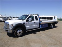 2008 Ford F550 Roll Back Tow Truck