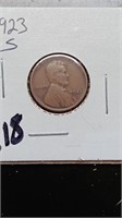 1923-S Wheat Back Penny